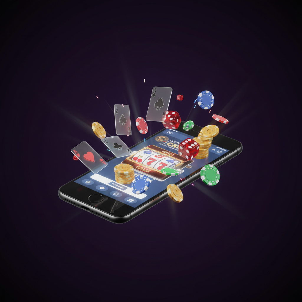 Mobile casino gaming on smartphones and tablets